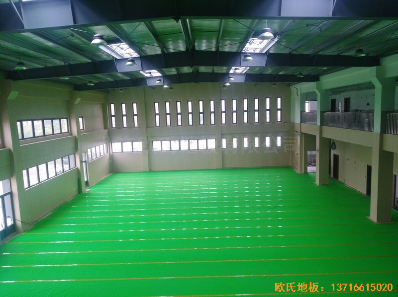 上海嘉定區(qū)大居小學(xué)運(yùn)動(dòng)地板鋪設(shè)案例